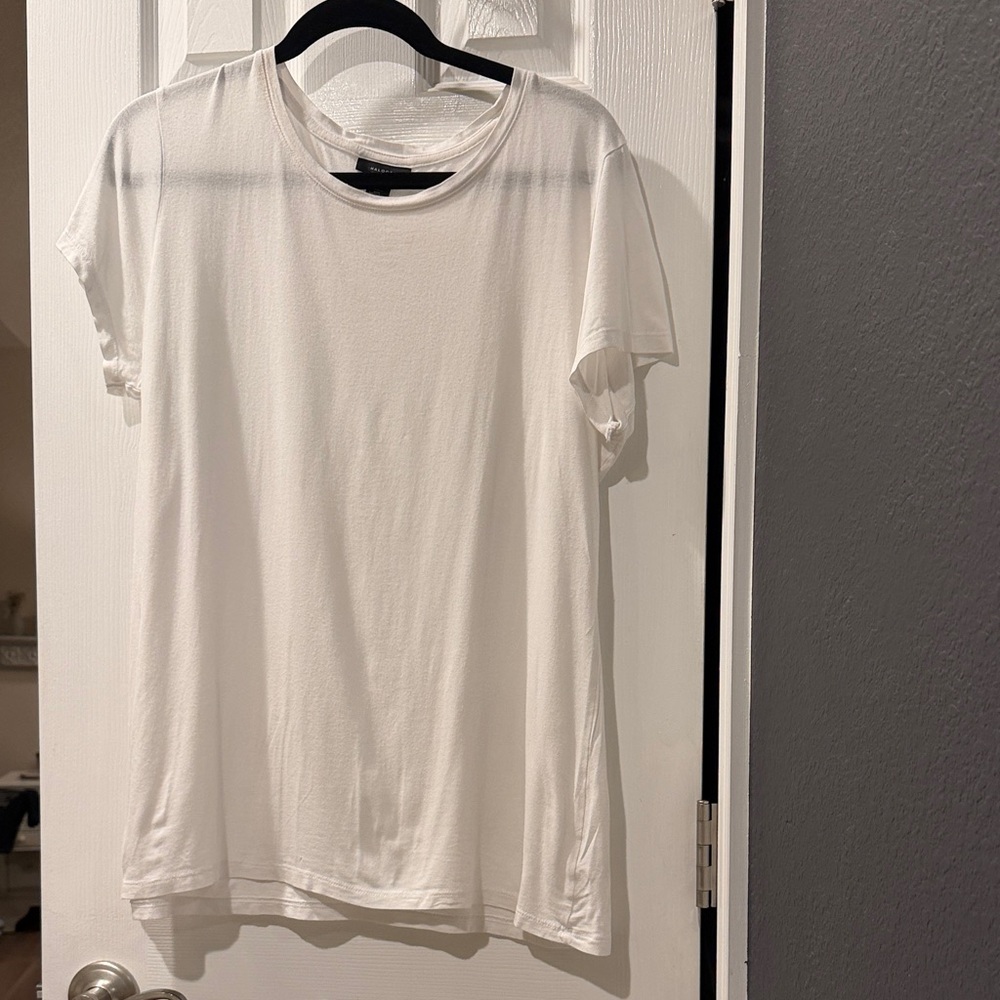 Halogen White Short Sleeve Tee